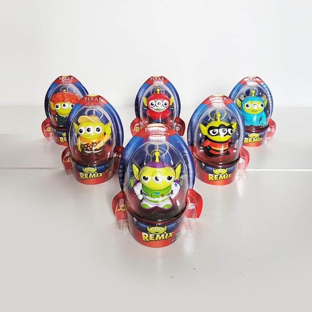 Disney Pixar Alien Remix Lot of 6